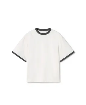 300 GSM Ribbed T-Shirt