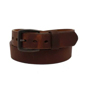 3D Belt Co Men's Full Grain Leather Belt - Brown