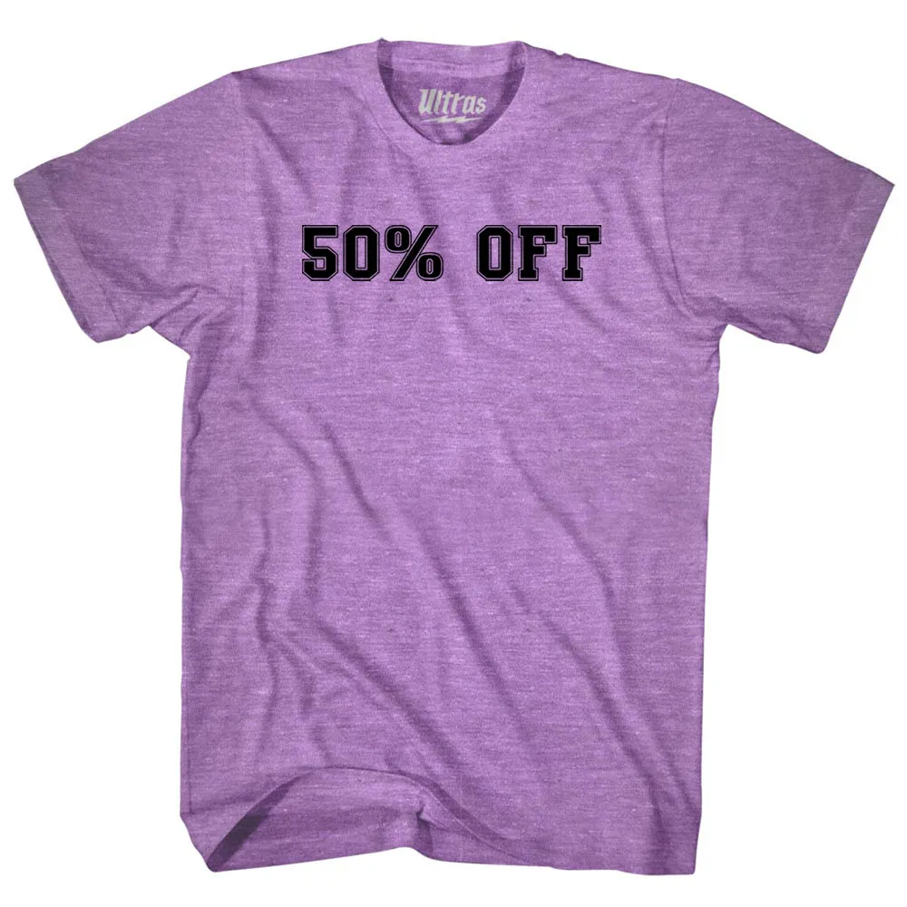 50% OFF Adult Tri-Blend T-shirt