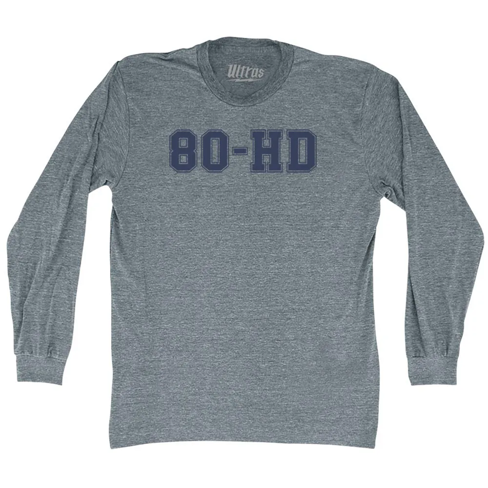 80-HD Adult Tri-Blend Long Sleeve T-shirt