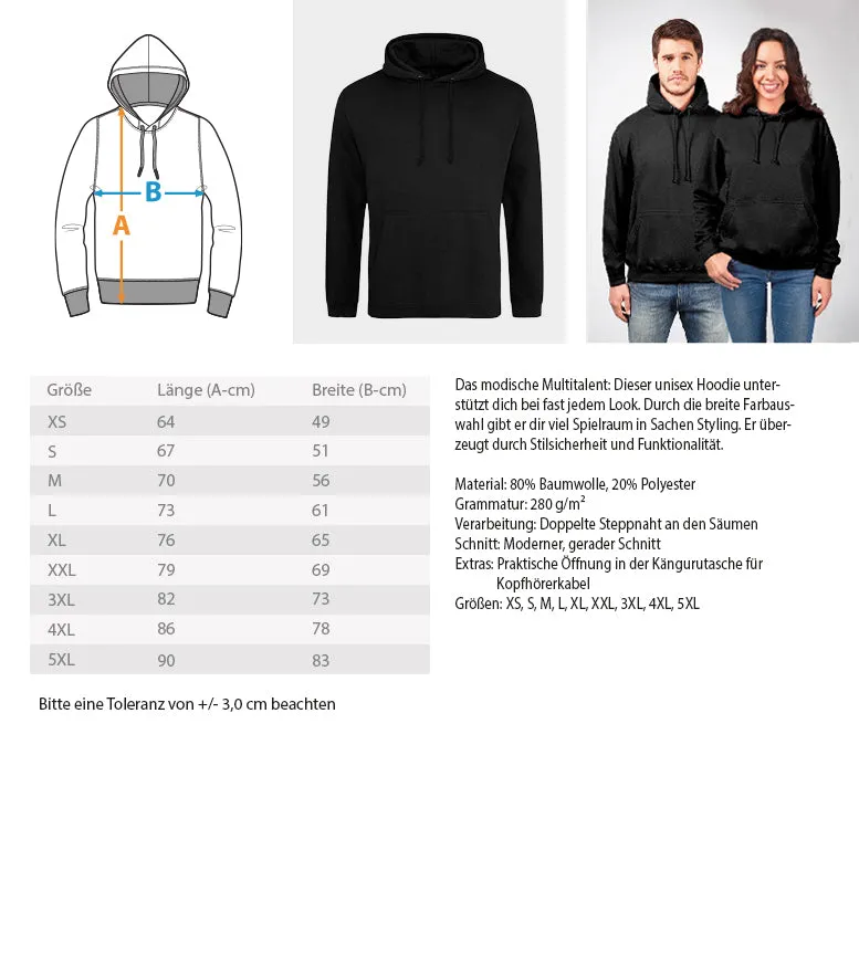 80 Jahre geackert - Geburtstag Landwirt  - Unisex Kapuzenpullover Hoodie