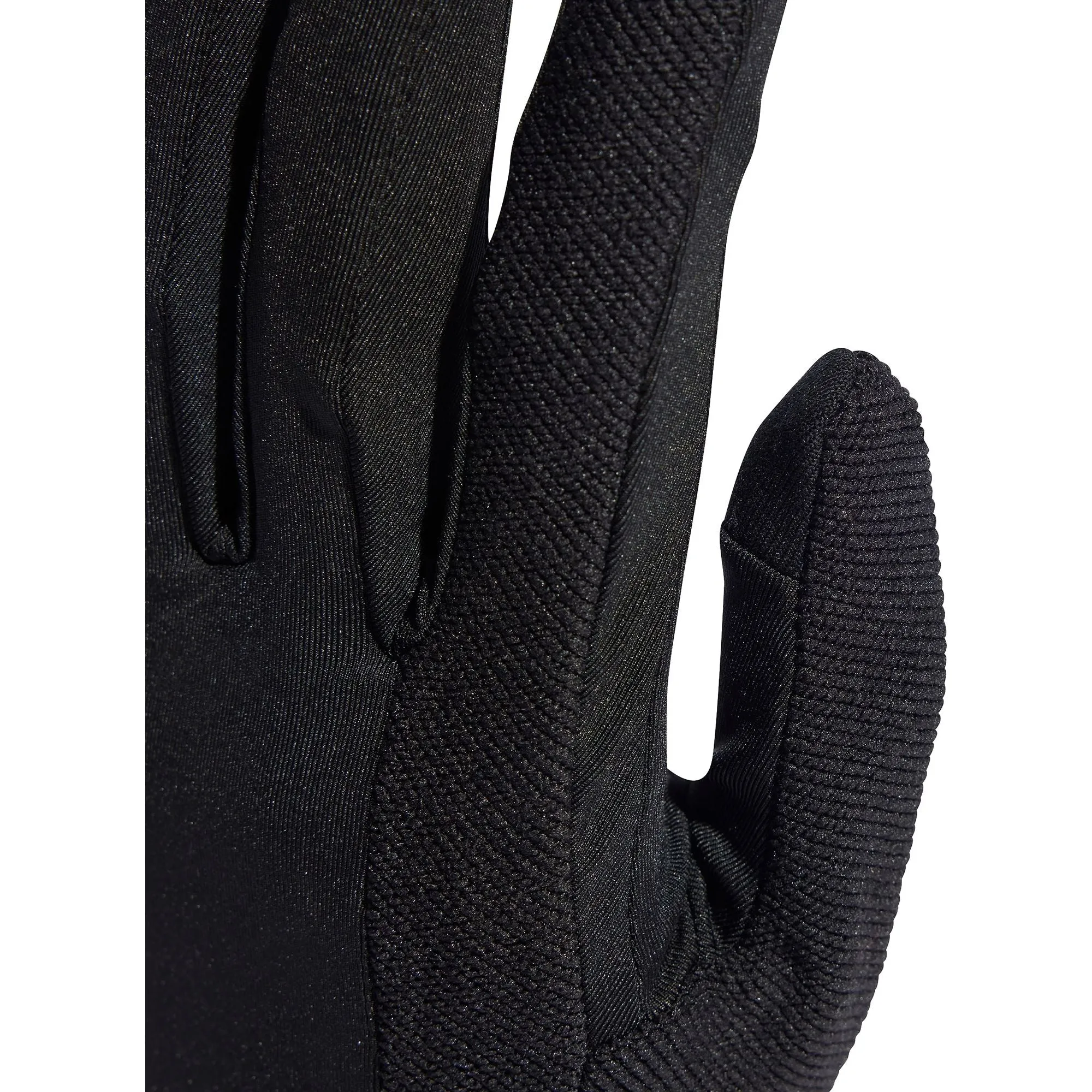 adidas AeroReady Running Gloves - Black