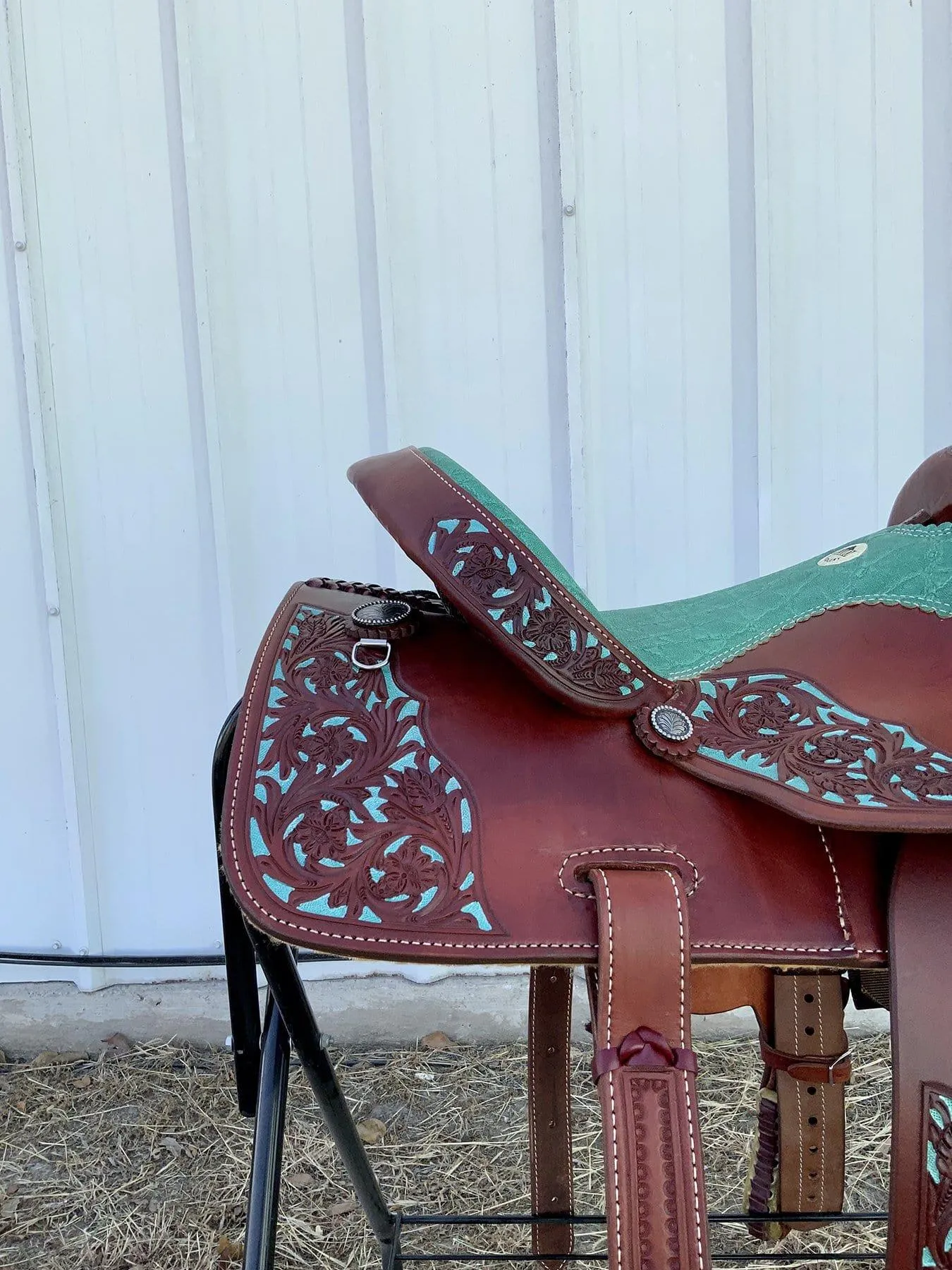 Alamo Saddlery 15 FT Barrel Horse Saddle