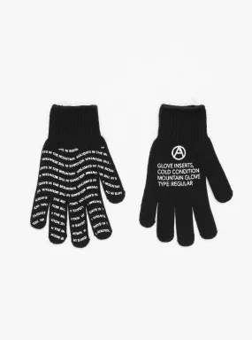 A.M. Gloves Black