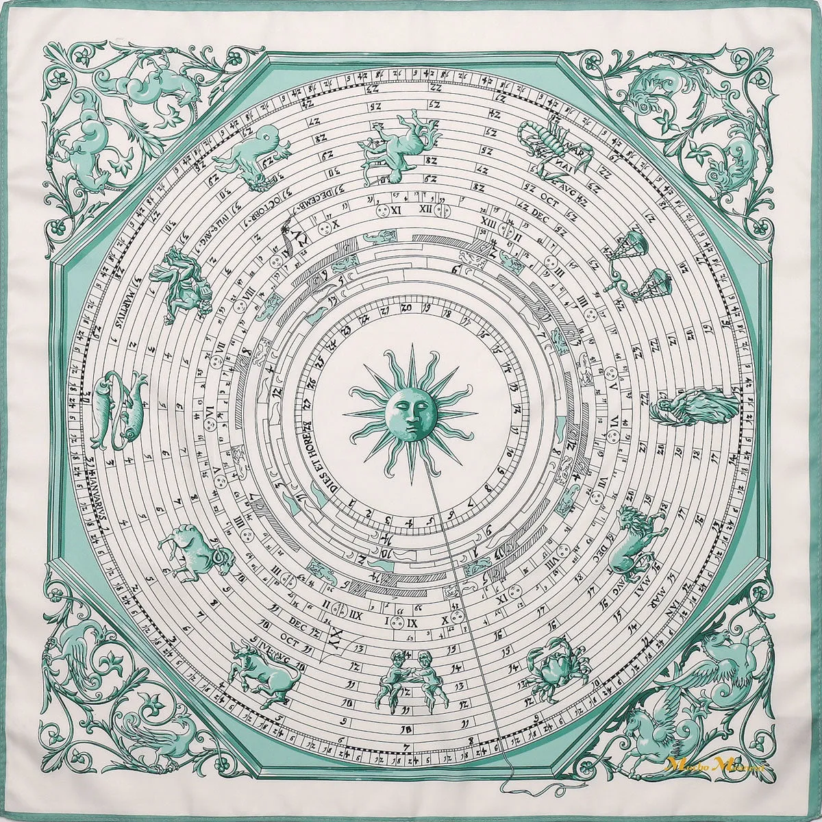 Astrology Square Scarf