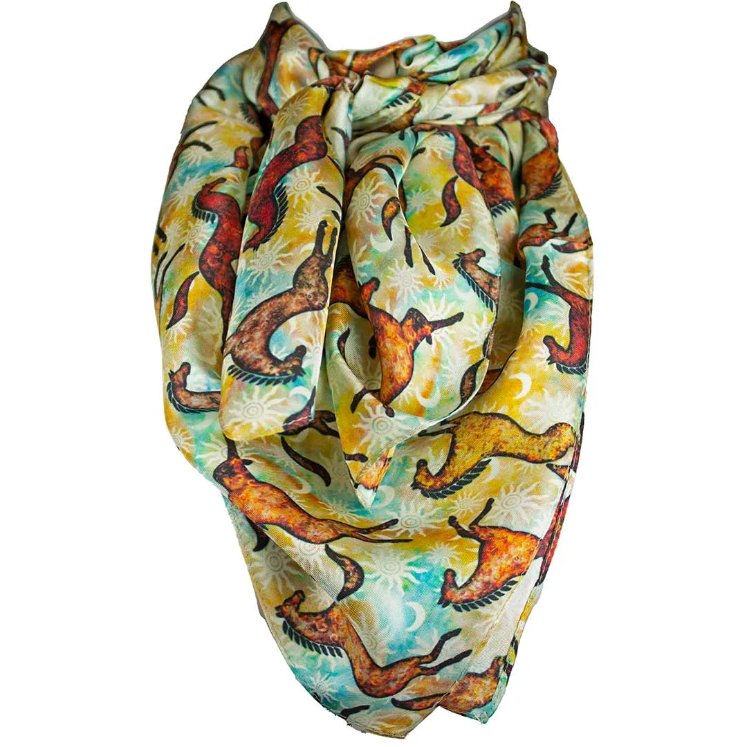 Austin Accent Horse Print Wild Rag