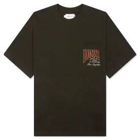 B-Summer HTG Cigar Label Short Sleeve Tee - Black