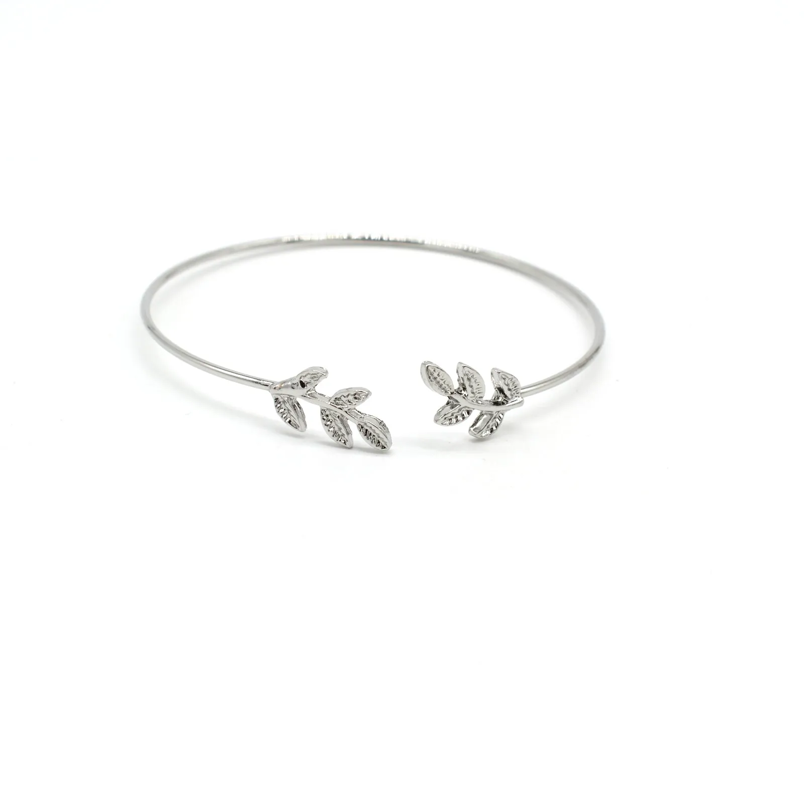 Babe Silver Watch Bracelet Stack