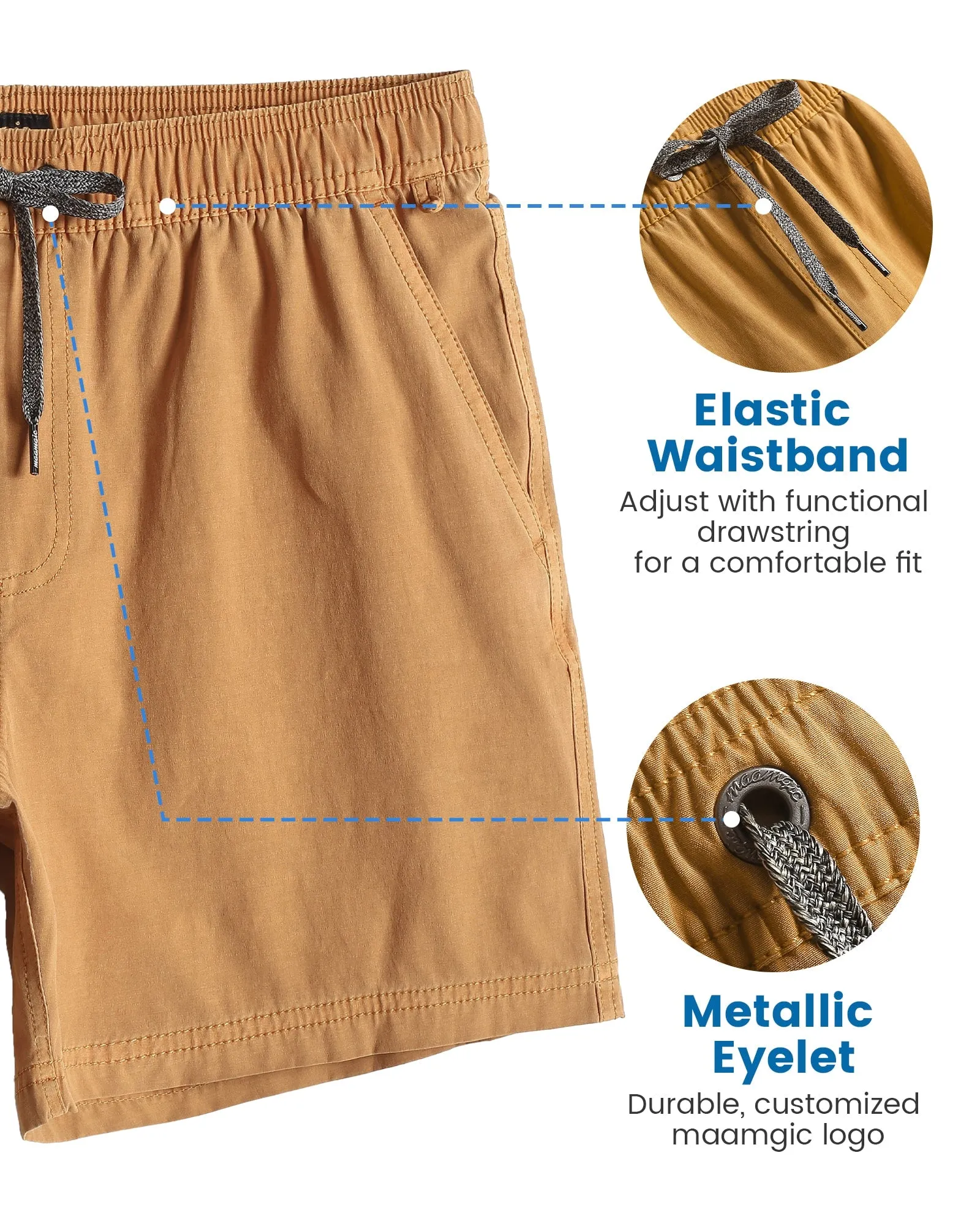 Backshore Hue 5.5" Leisure Shorts