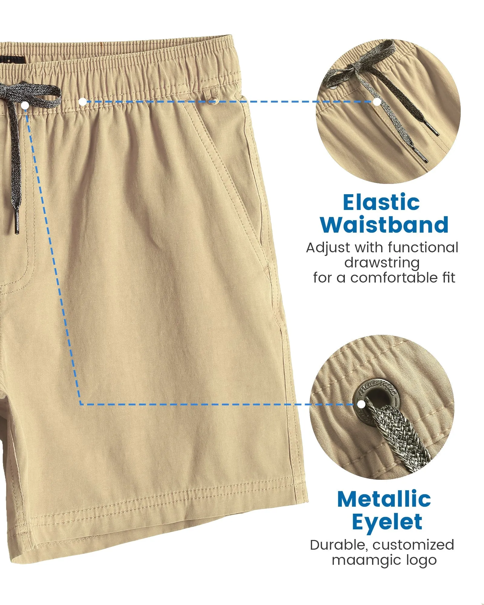 Backshore Hue 5.5" Leisure Shorts