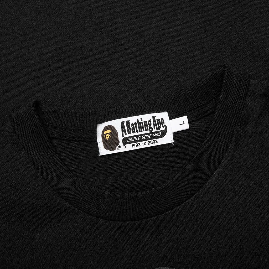 Bape Thermography By Bathing Ape Tee - Black