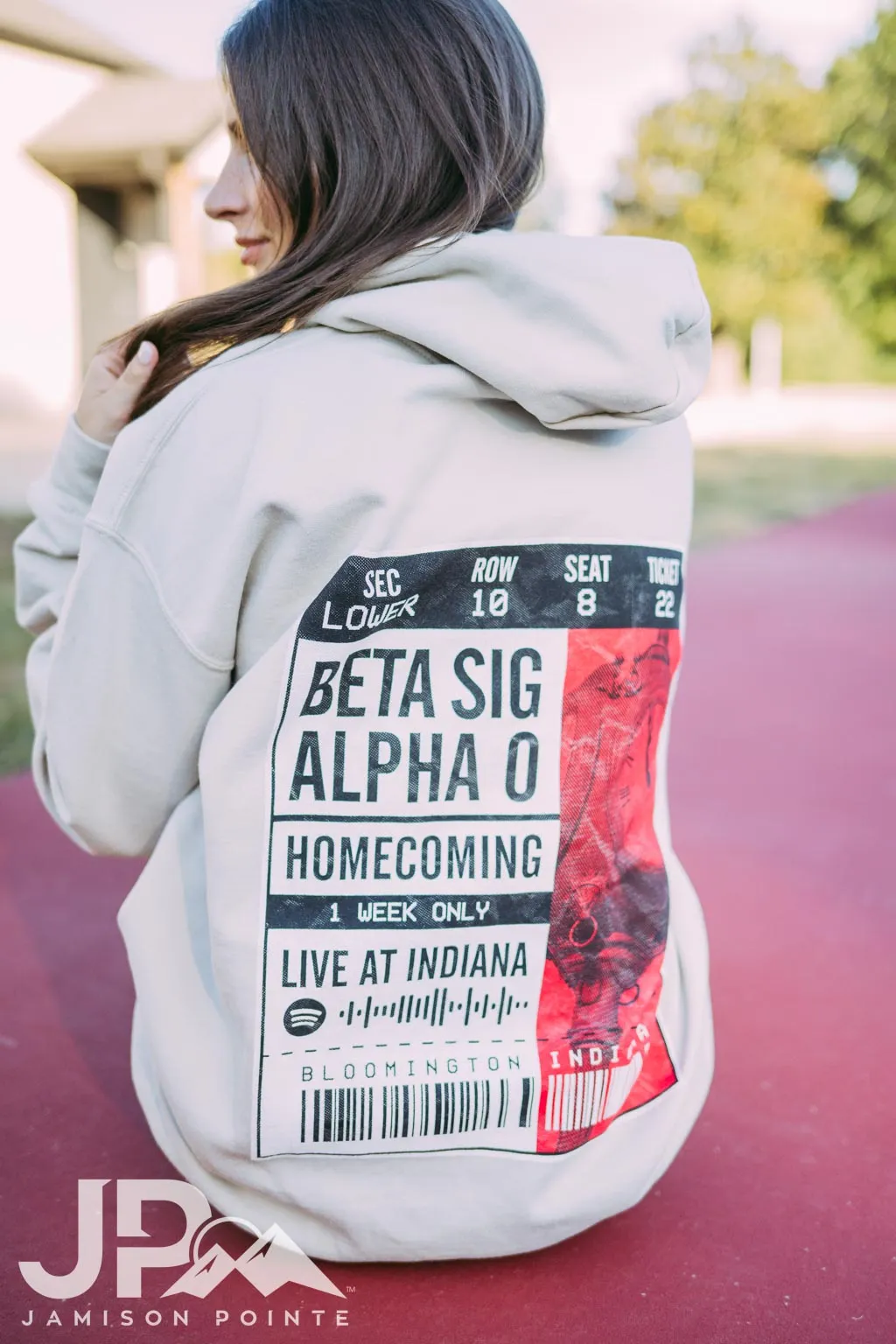 Beta Sig Homecoming Ticket Hoodie