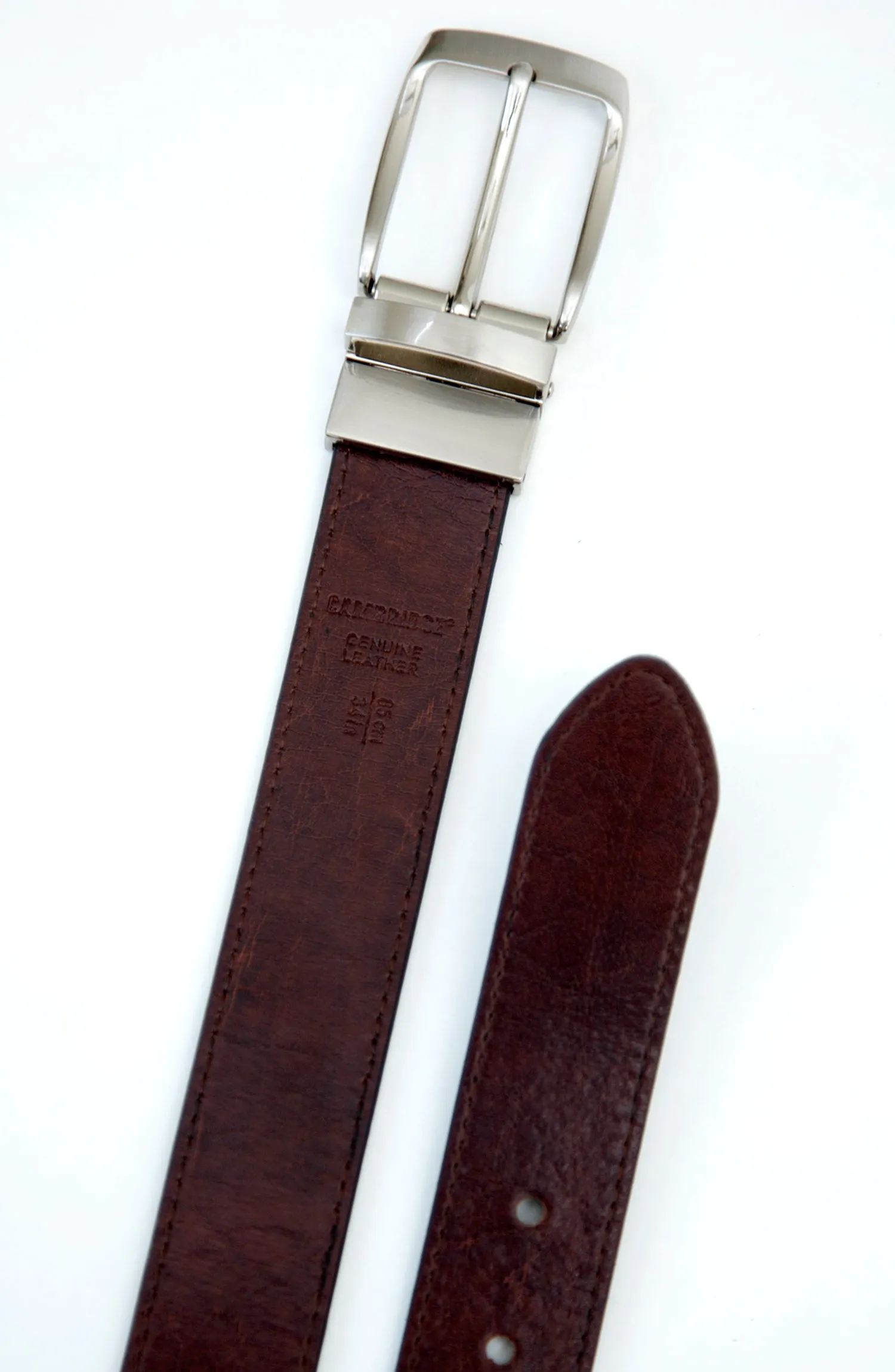 Black and Brown Reversible Belt