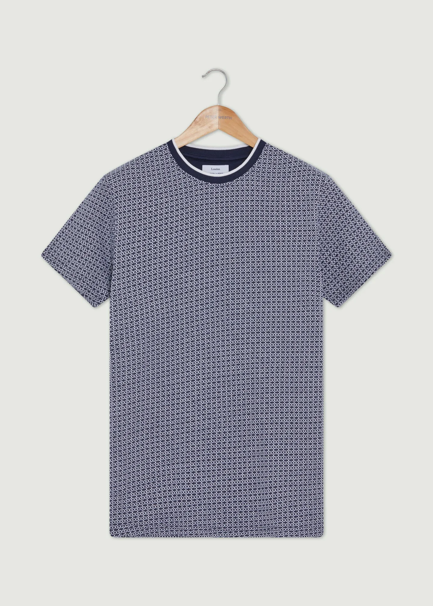 Blenheim T-Shirt - Navy/White