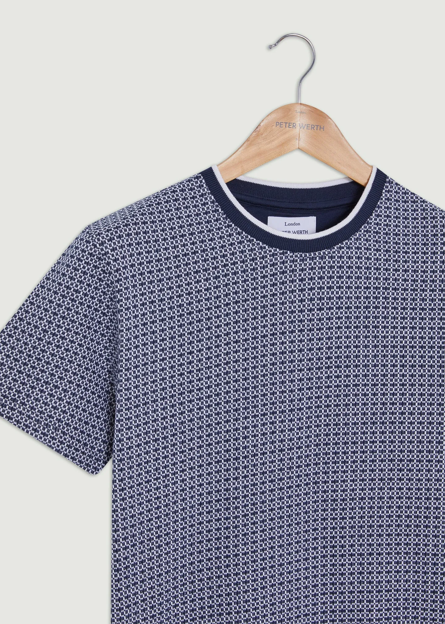 Blenheim T-Shirt - Navy/White