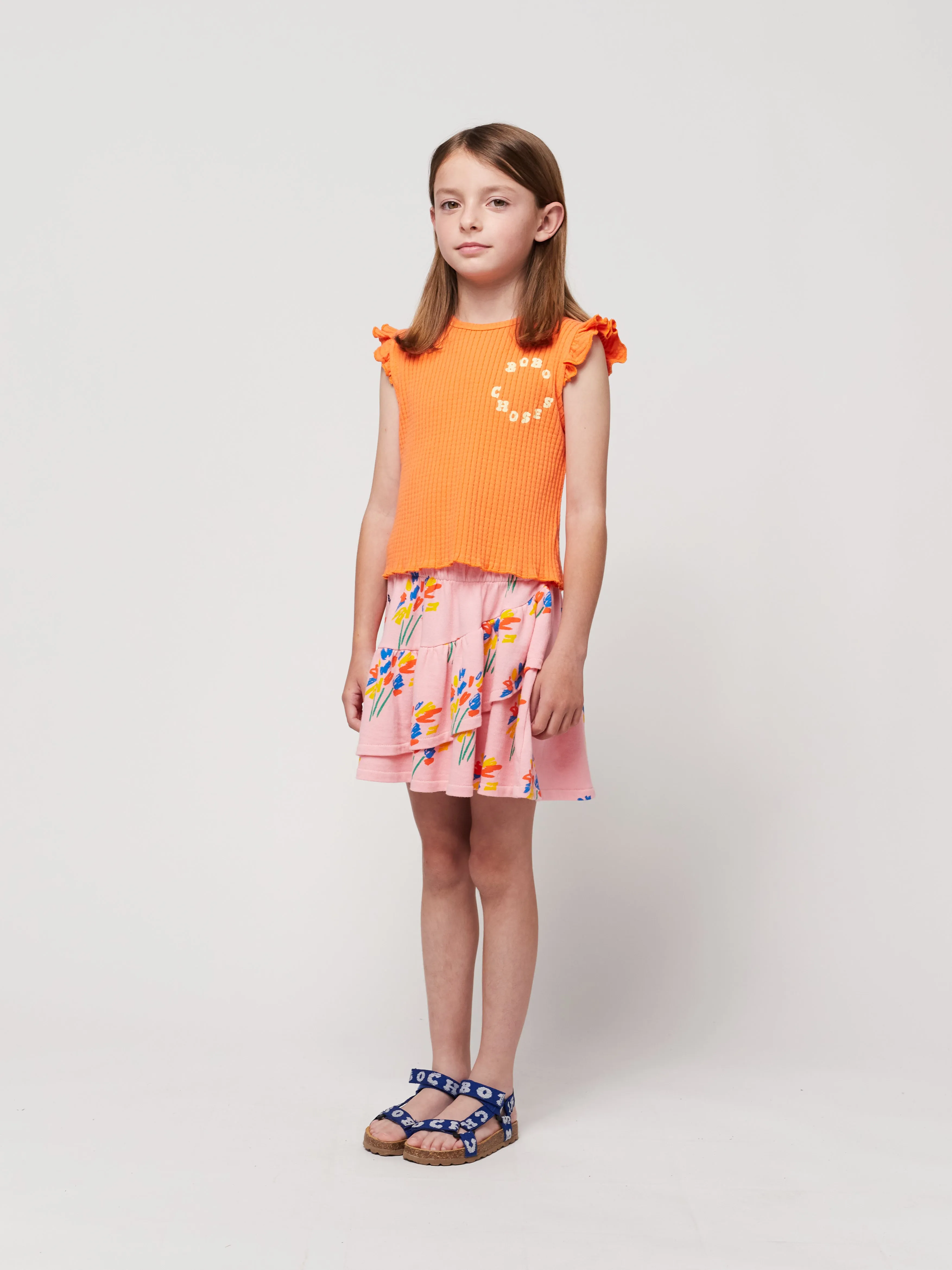 Bobo Choses | Fireworks all over ruffle skirt