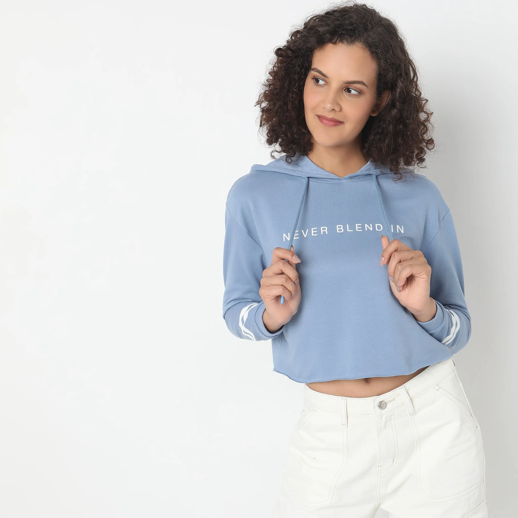 Boxy Fit Graphic Sweatshirt