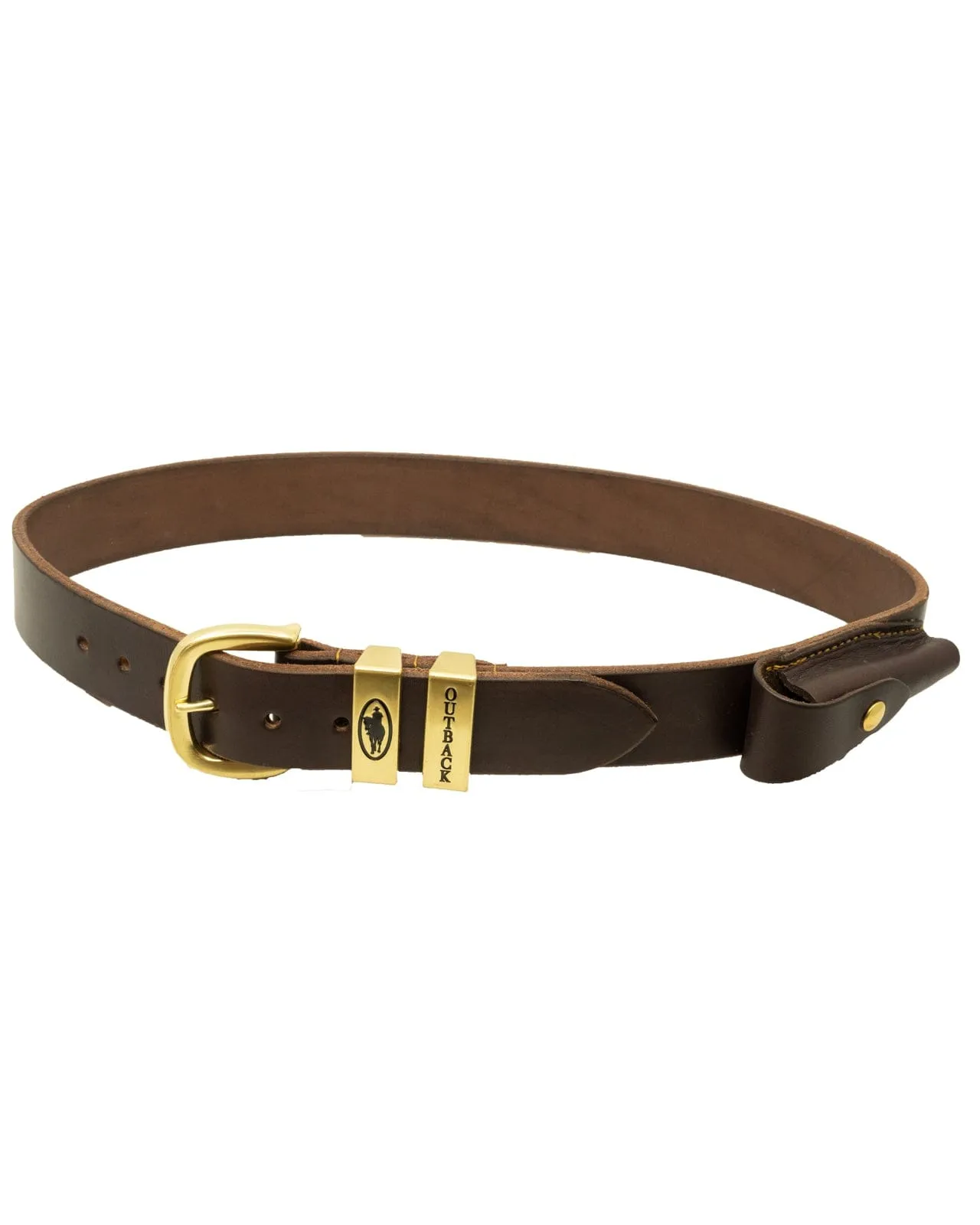 Bushcraft Leather Belt