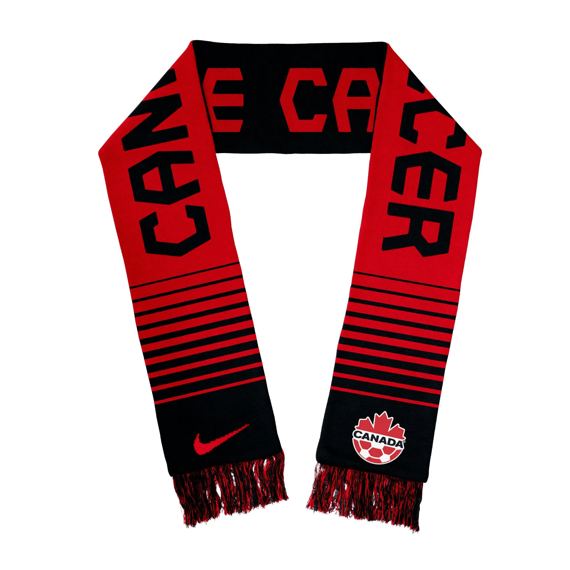 Canada Soccer Jacquard Scarf