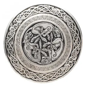 Celtic Dog Kilt Buckle