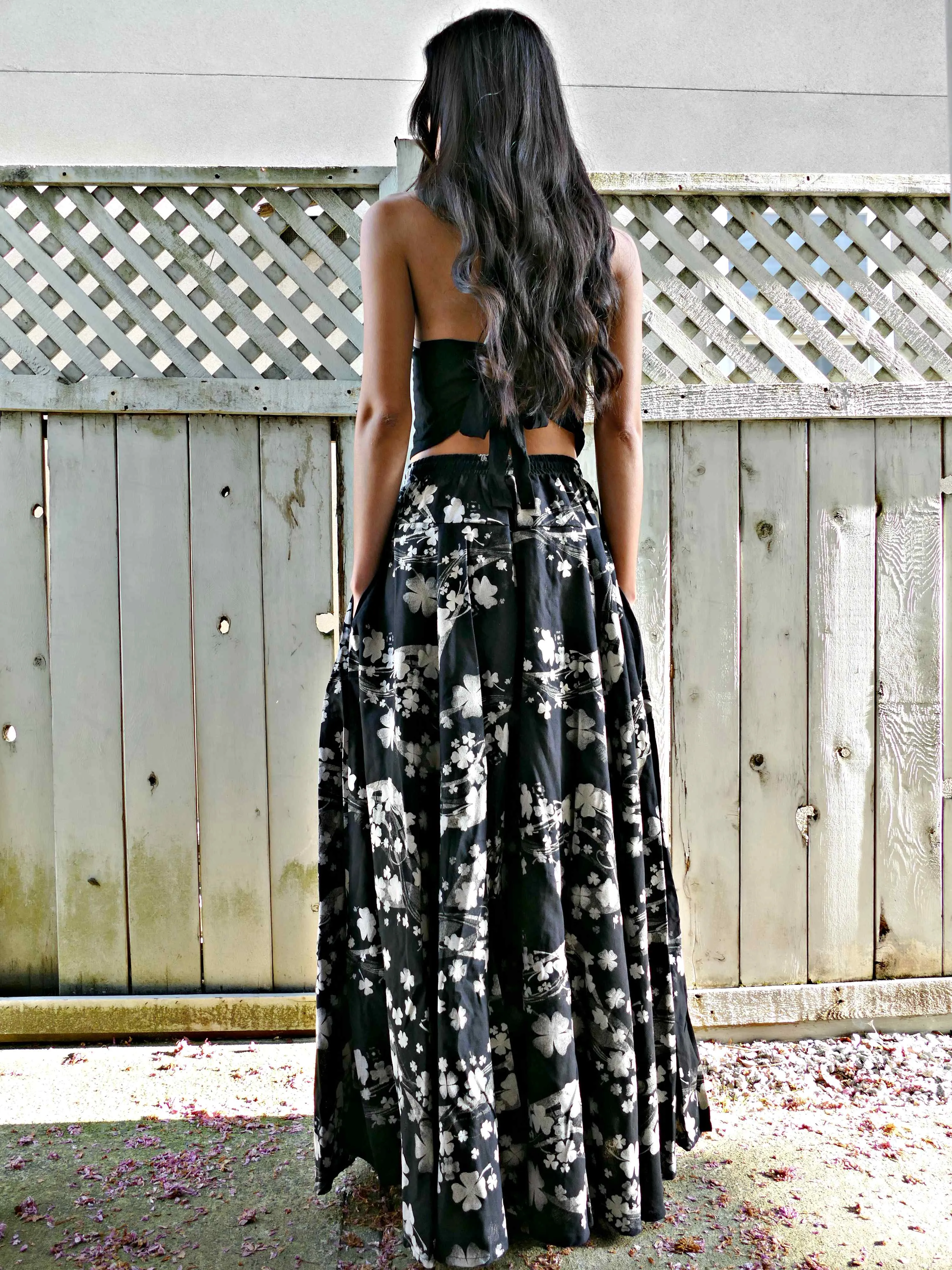 Cherry Blossom Long Skirts