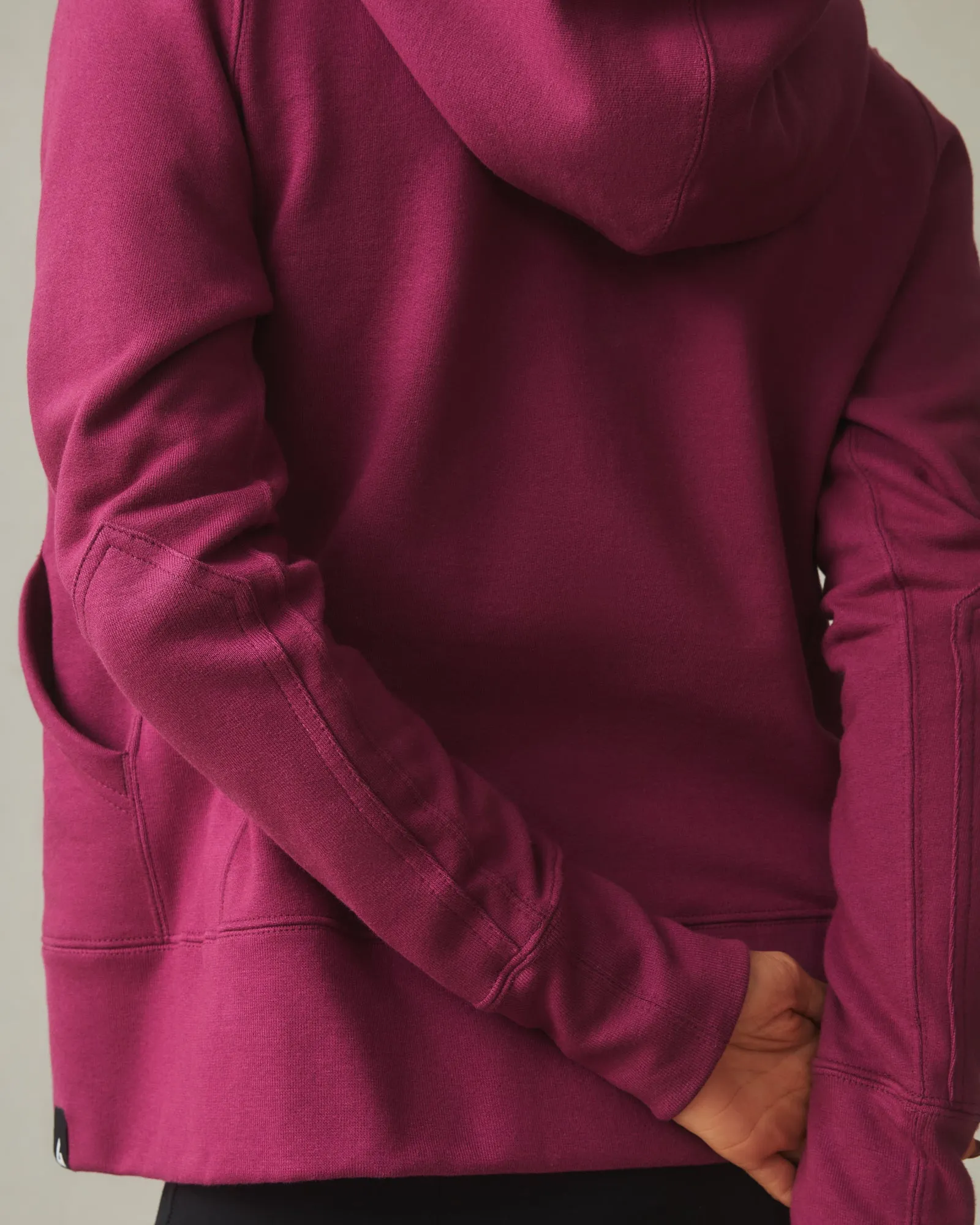 Classic Full Zip - Plum