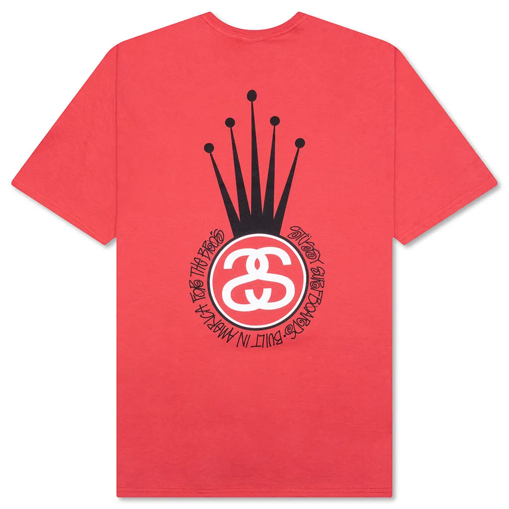 Crown Link Tee - Pepper