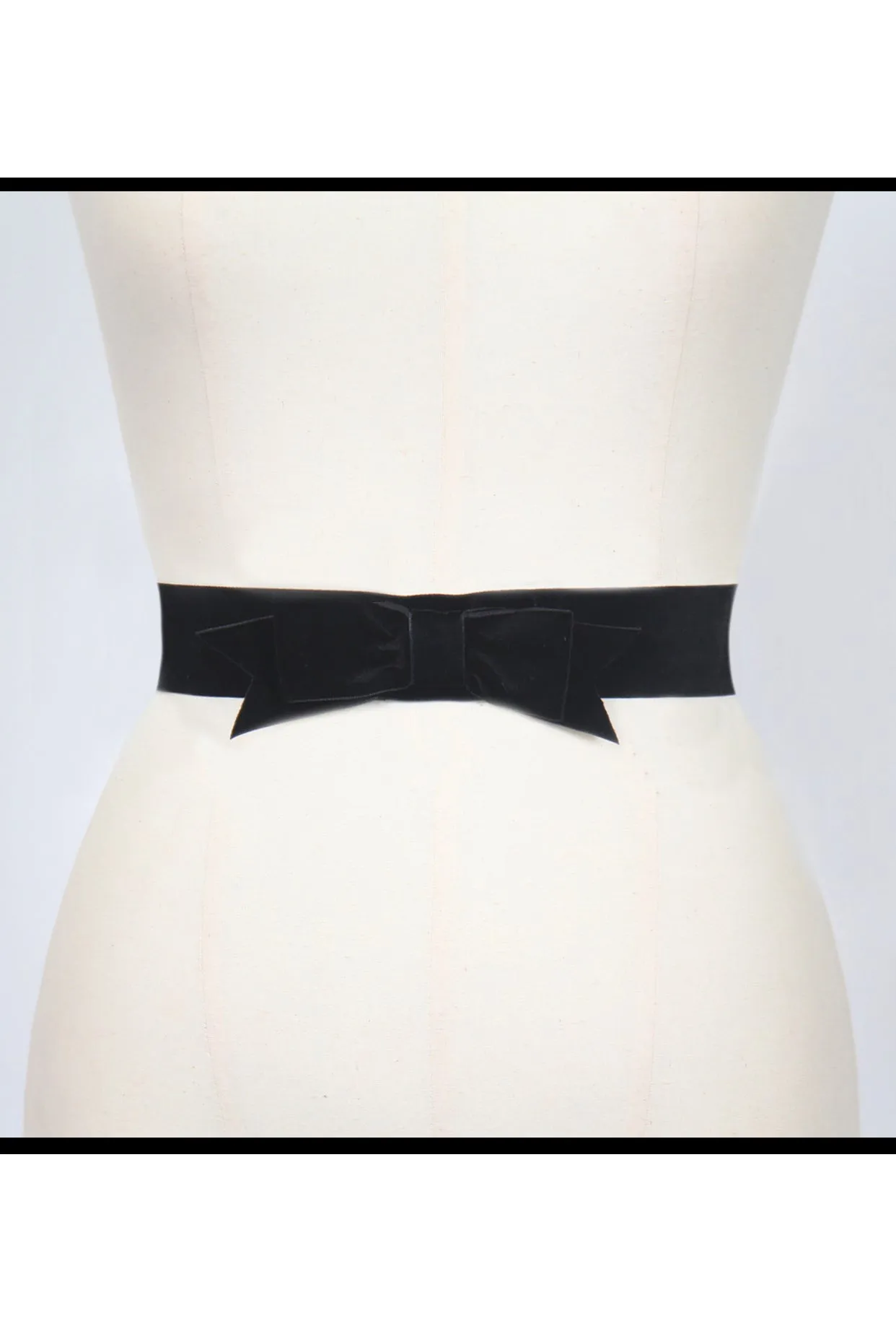 D'Amour Bow Belt (Black)