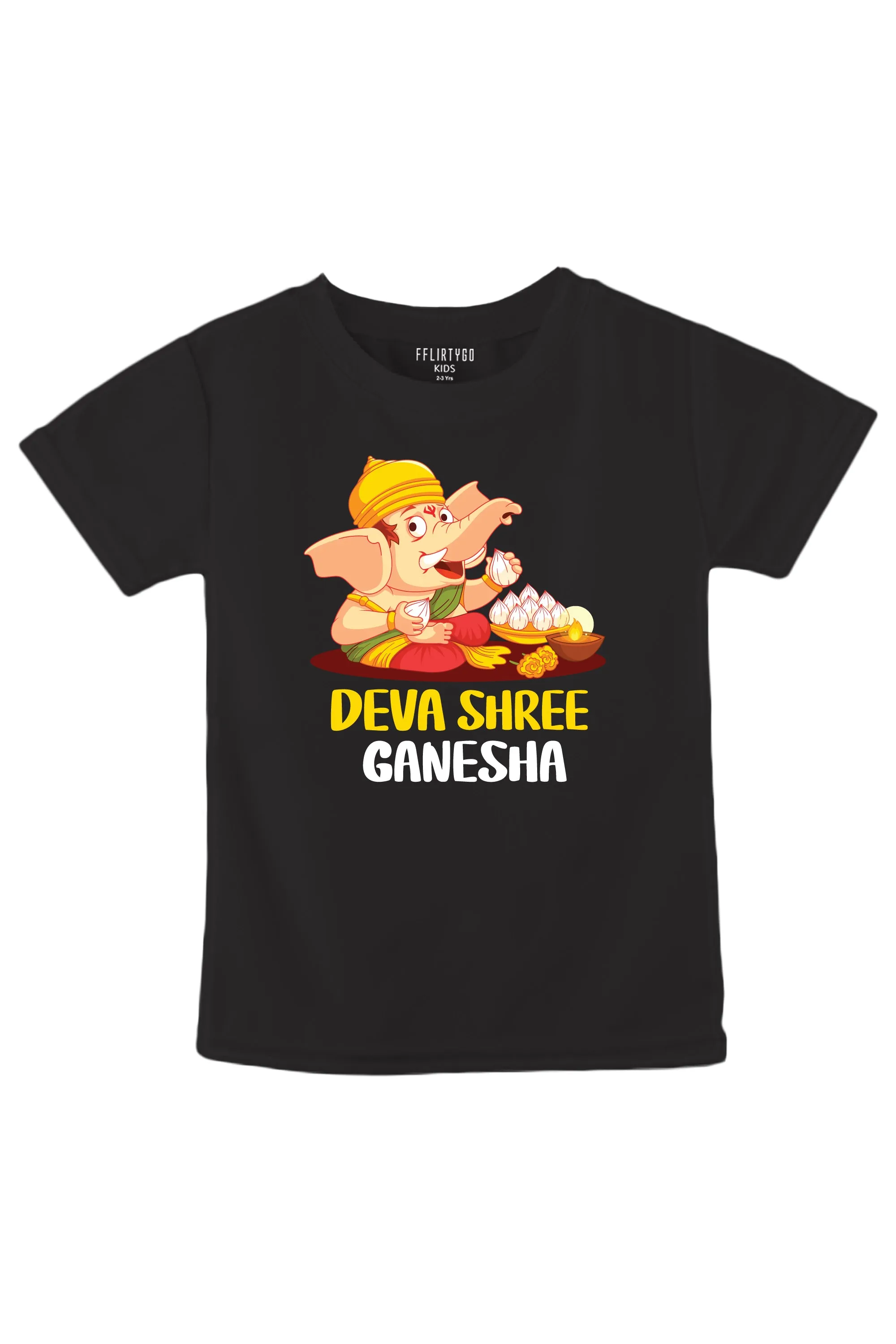 Deva Shree Ganesha Kids T Shirt