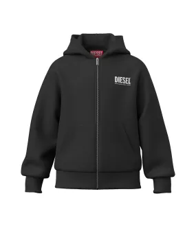 Diesel Boys Zip Up Hoodie_ J01542-K900