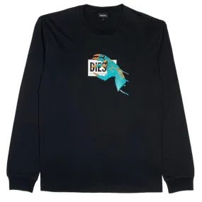 Diesel Just-LS A1 Long Sleeve (Black) - A017720HAYU