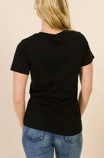 Eagle Free Spirit Black T Shirt