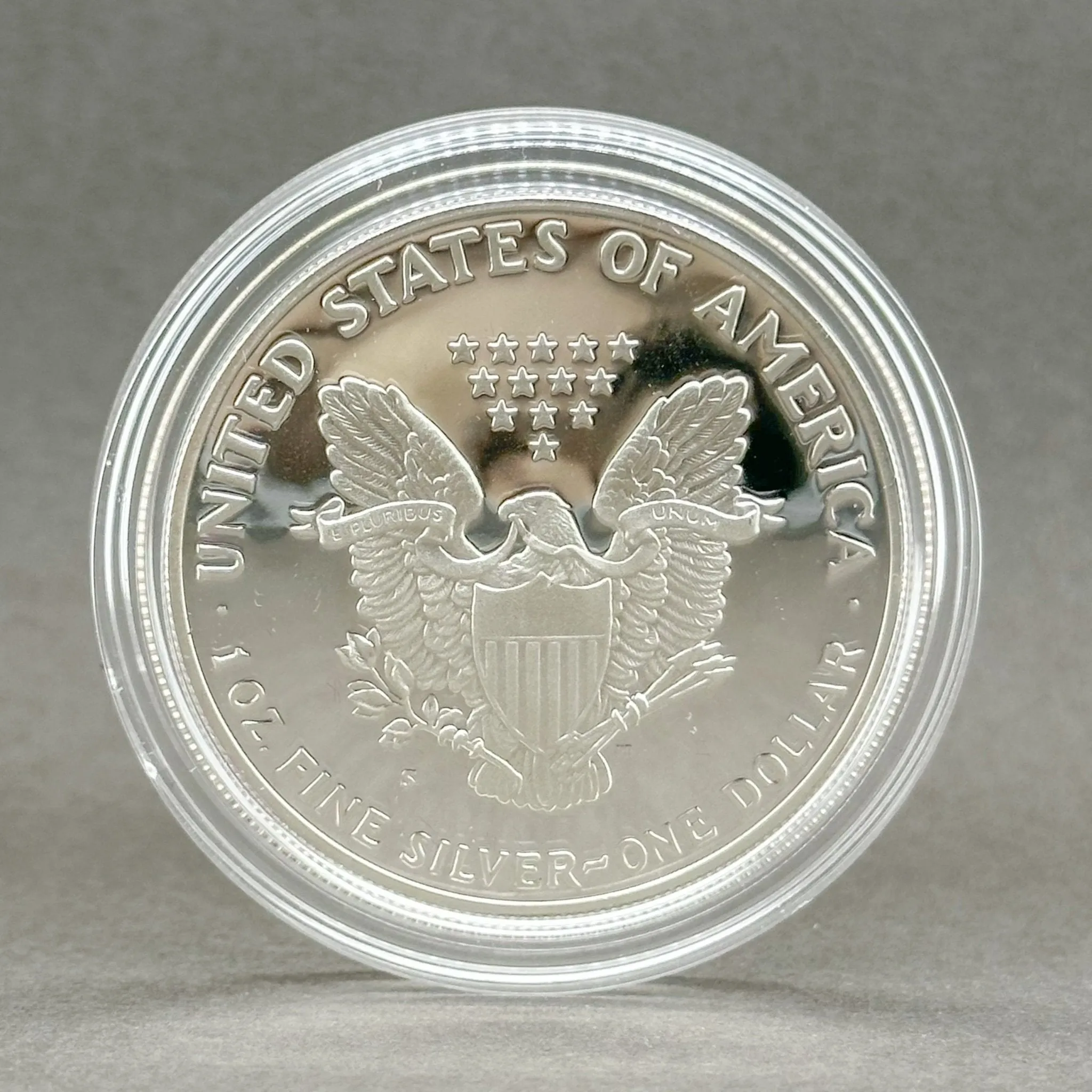 Estate 0.999 Fine Silver 1989-S American Eagle Dollar Coin