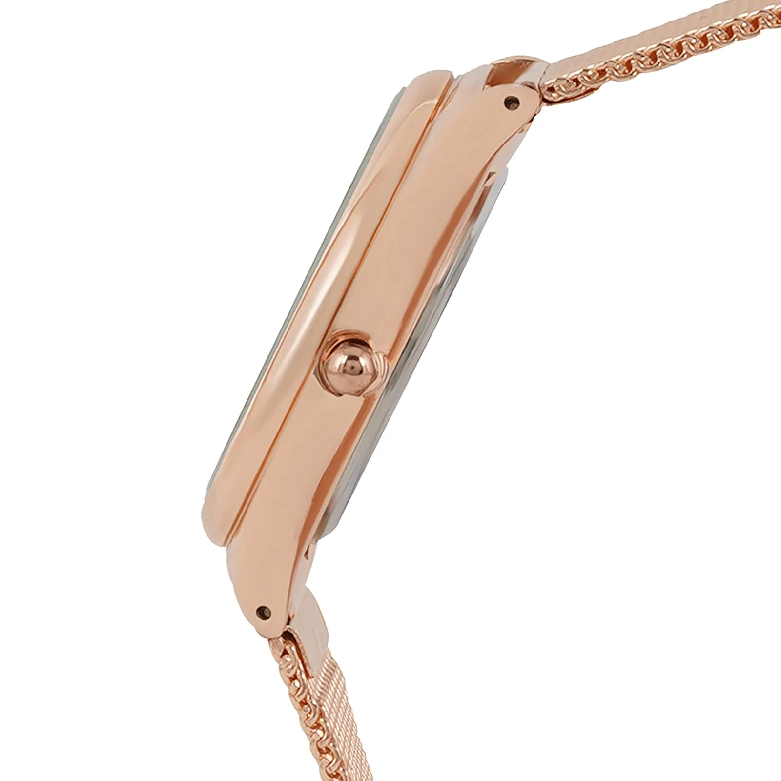 Eudora Rosegold Watch Bracelet Stack