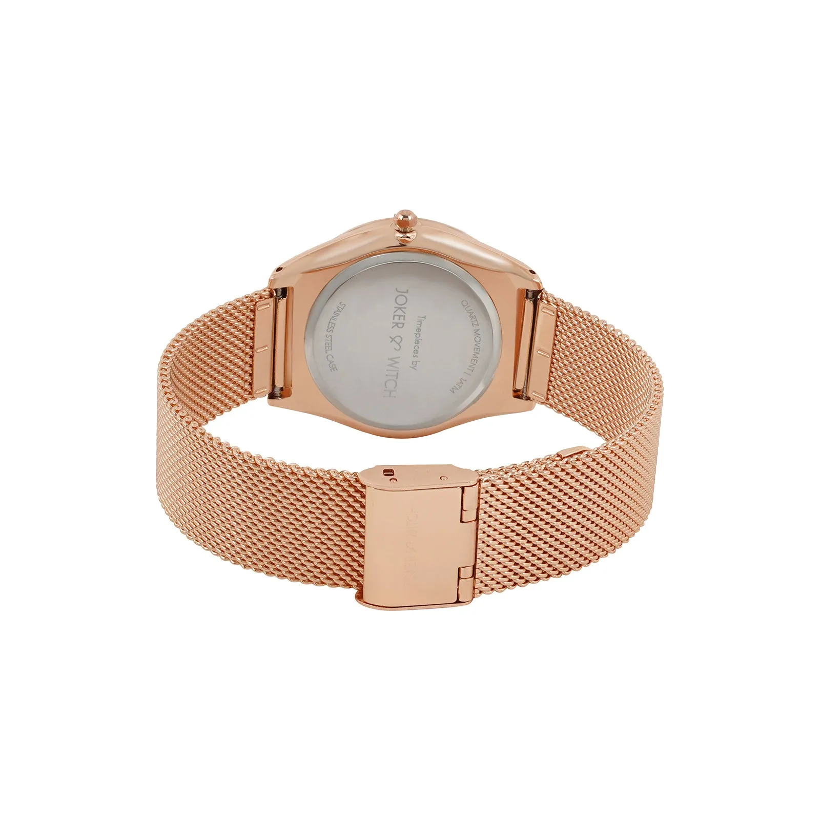 Eudora Rosegold Watch Bracelet Stack