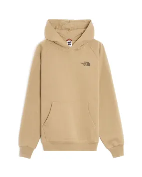 Felpa Uomo The North Face Raglan Redbox Hoodie Khaki Stone