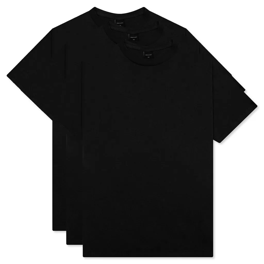 Foundation 3 Pack Tee - Black