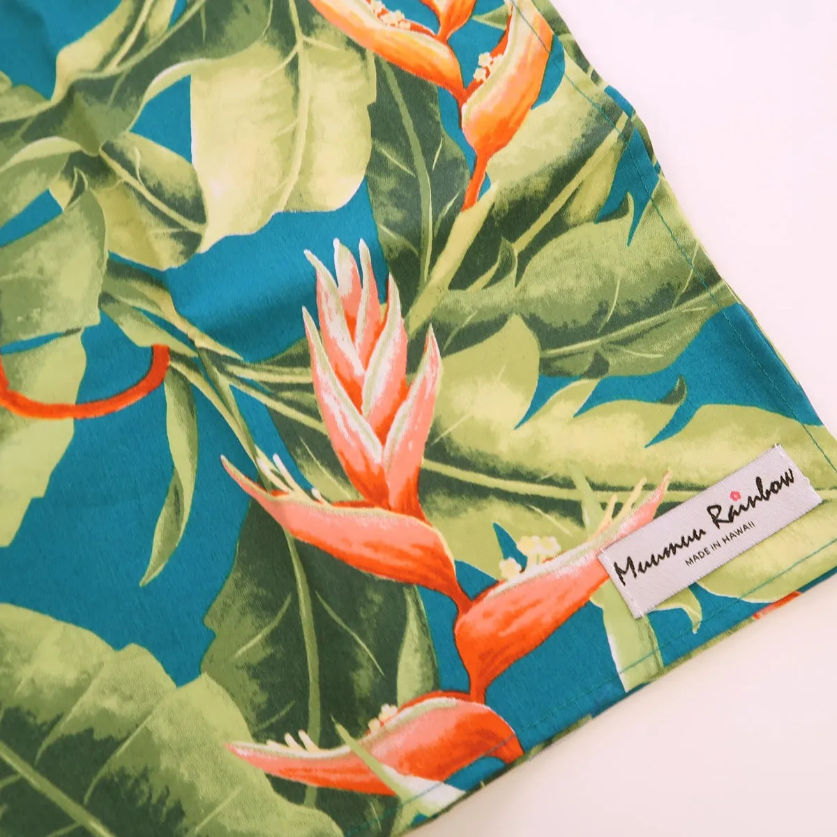 Gift Wrap Furoshiki | Eco Wrapping Cloth Birds of Paradise Floral Print | Small-Large