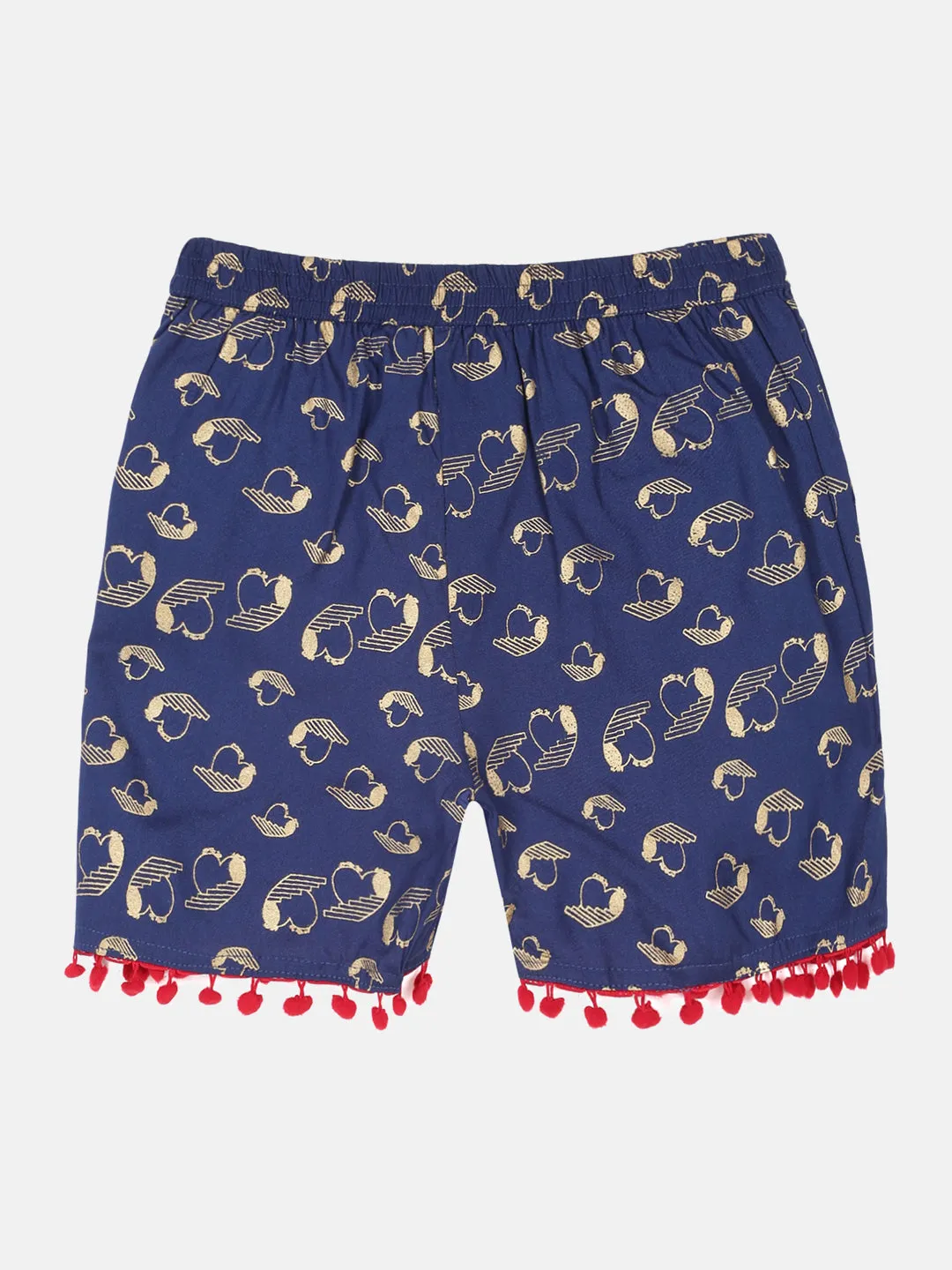 Girls AOP Print Shorts