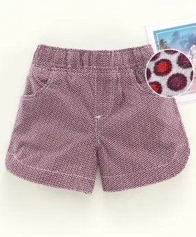 Girl's Polka Print Design Hot Short