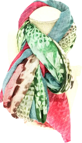 gobi Multicoloured 100% Cashmere Scarf One Size