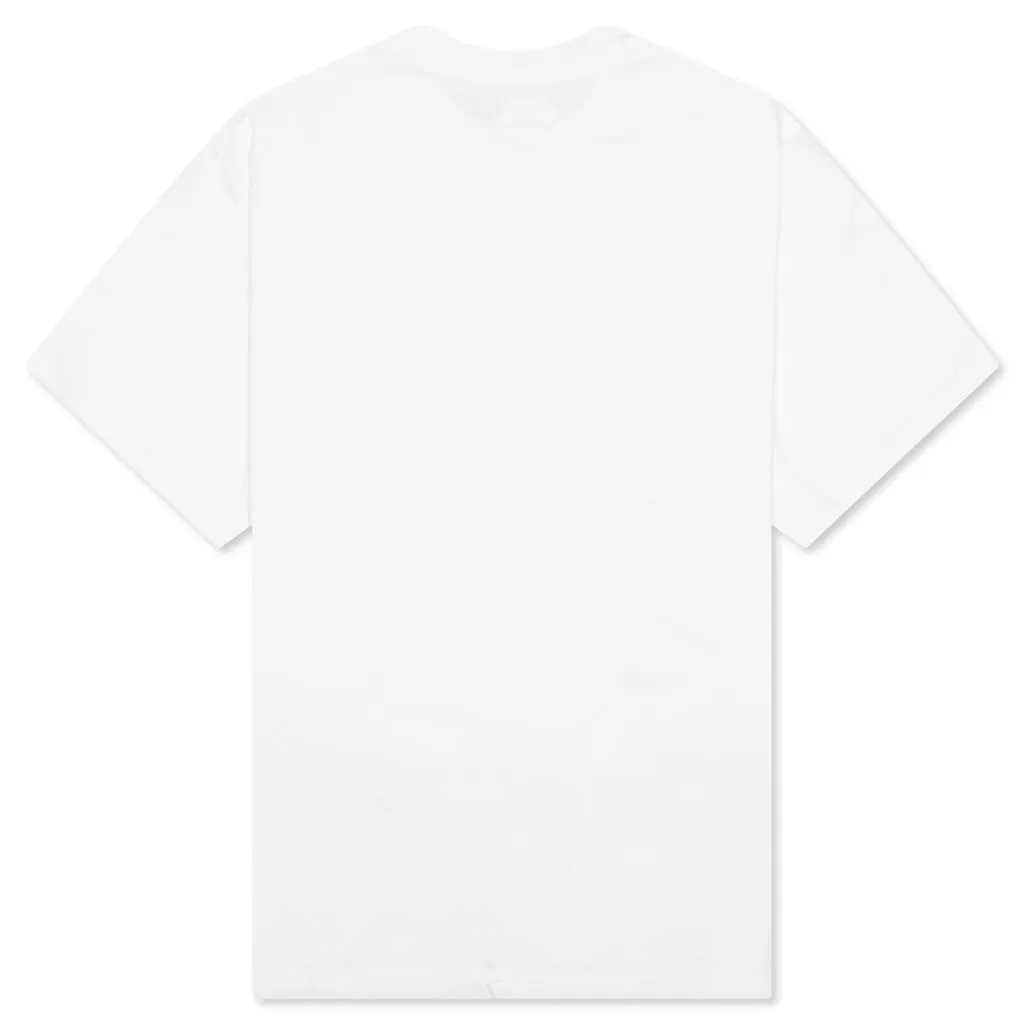 HTG Leaf S/S Tee - White