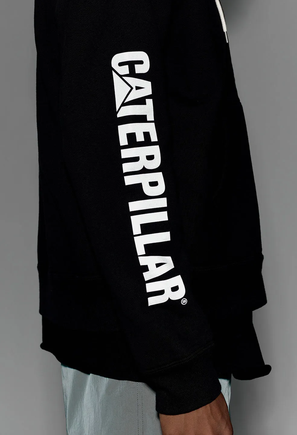 JE X CAT Reflect Replica Full Zip Hoodie / Black