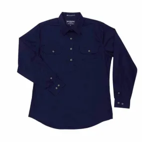 Just Country Jahna 1/2 Button Shirt Women's Navy