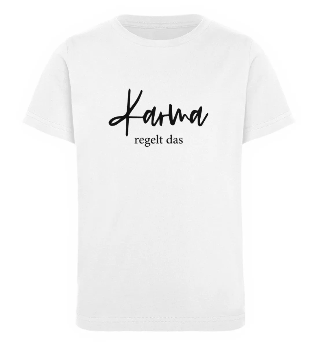 Karma regelt das Kinder Bio T-Shirt Unisex