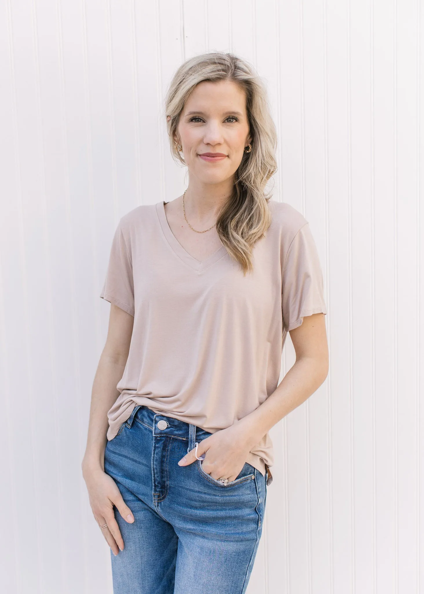 Light Taupe Tee