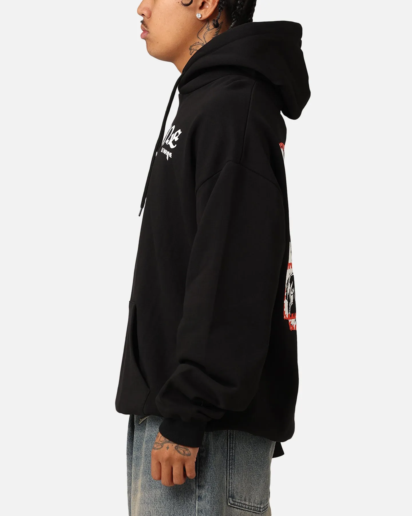 Lil Wayne Red Frame Hoodie Black