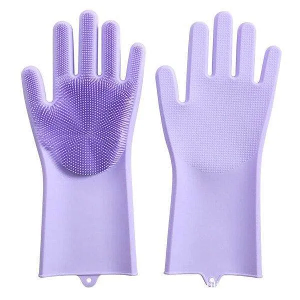 Magic dishwashing gloves