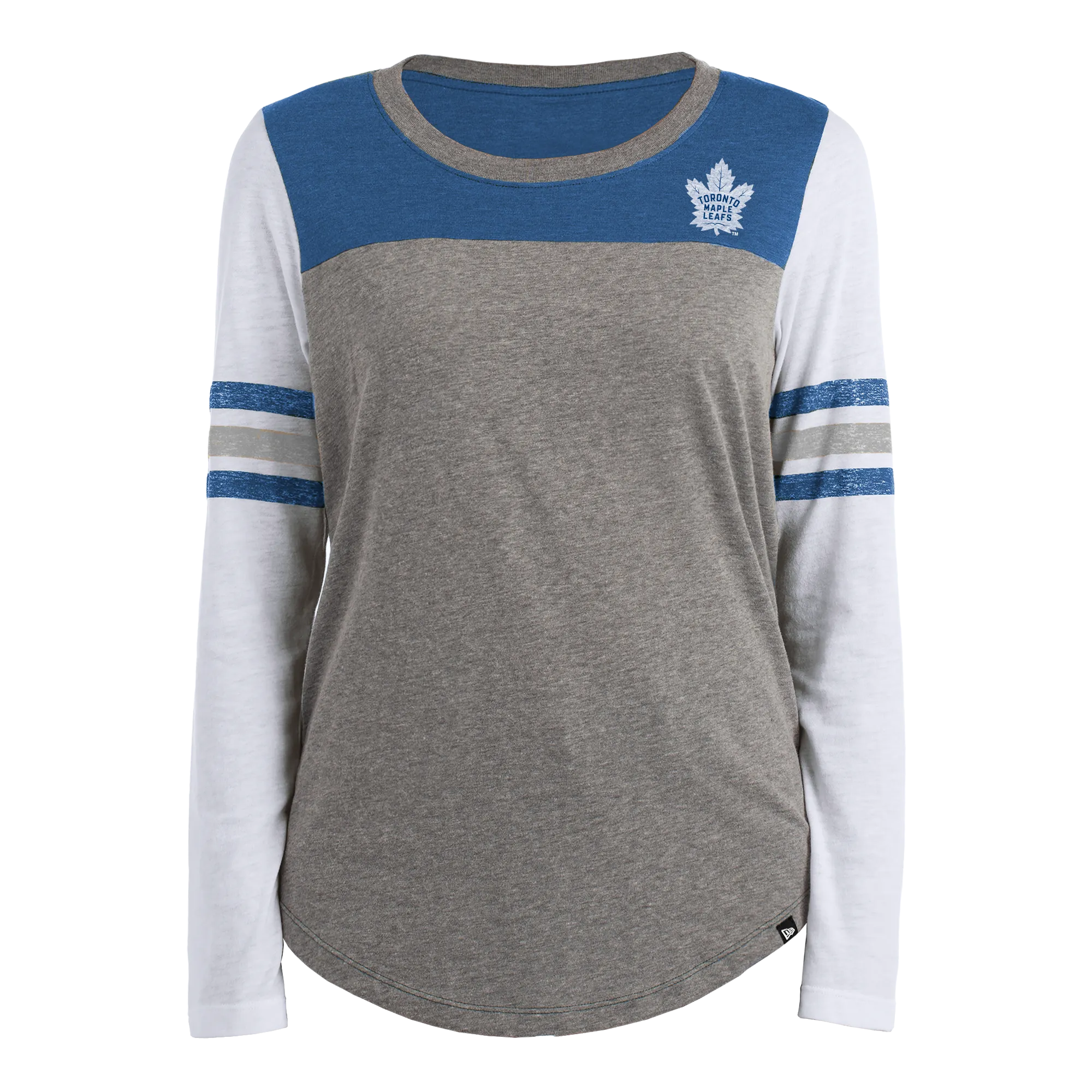 Maple Leafs New Era Women's 3Tone Long Sleeve