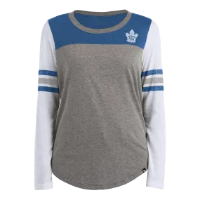 Maple Leafs New Era Women's 3Tone Long Sleeve